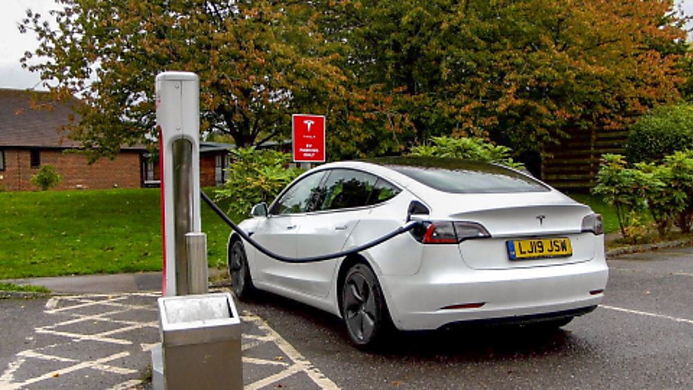 Tesla Model 3 Charging